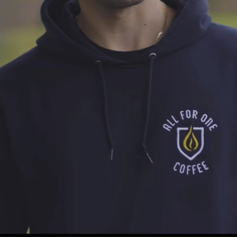 All For One Coffee Hoodie